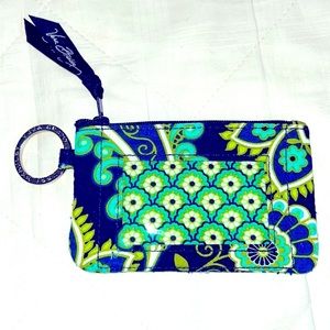 VERA BRADLEY  Rhythm and Blues WRISTLET CARD HOLDER NWOT